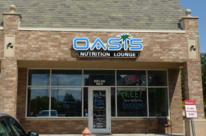 Oasis Nutrition Lounge in Châtenay Square.